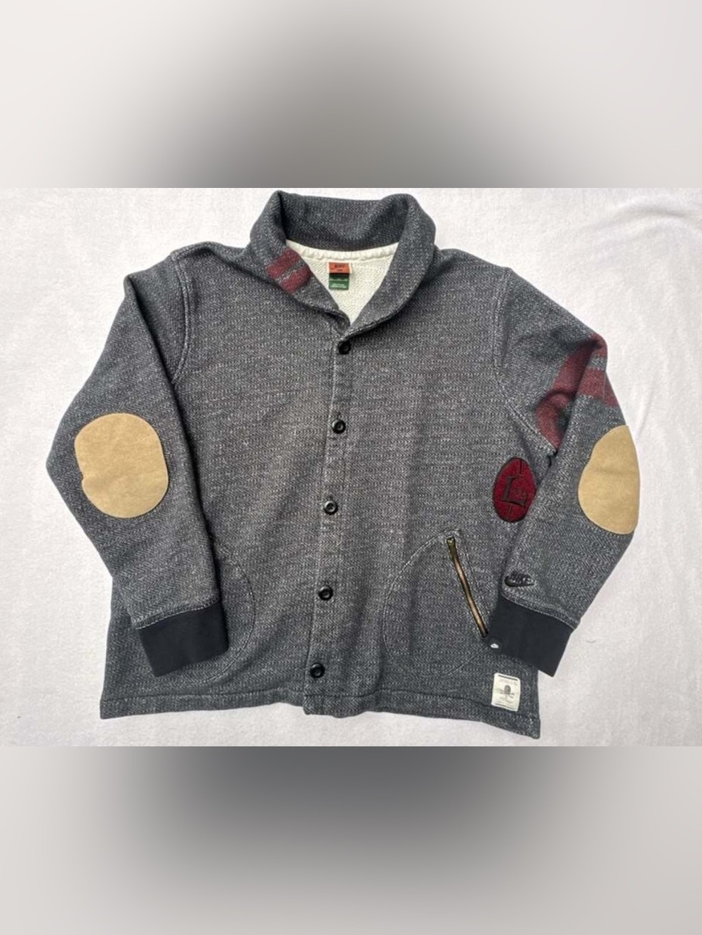 Nike League Limited Edition No. 51 Shawl Collar Cardigan Sweater 3XL